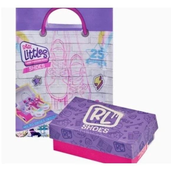 Shopkins REAL LITTLES SHOES 12 Sneaker Packs Micro Mystery Mini Collectible NEW - Picture 3 of 4
